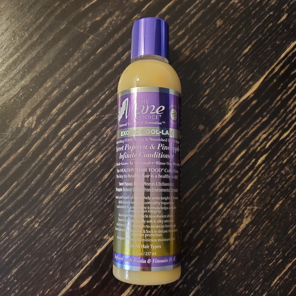 The Mane Choice Exotic Cool-Laid sweet papaya pineapple conditioner 237mL